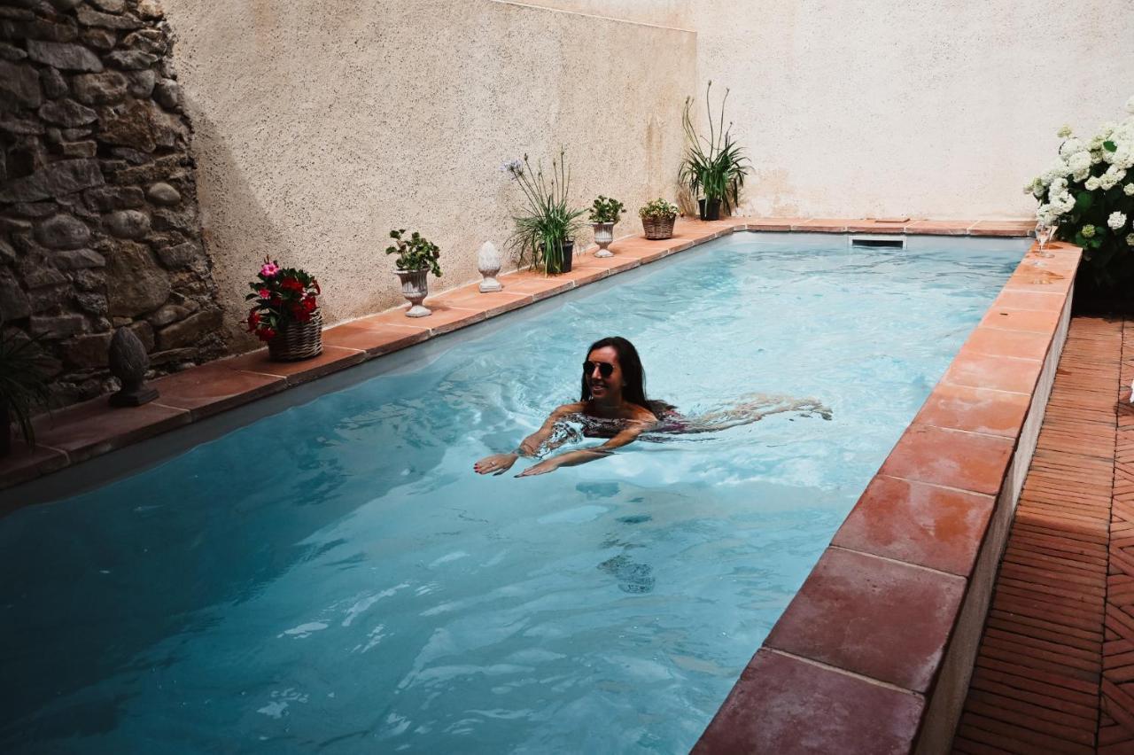 Demeure De La Carmine, Sejour Bien-Etre D'Exception, Piscine, Hammam, Champagne Bed & Breakfast Mirepoix  Ngoại thất bức ảnh