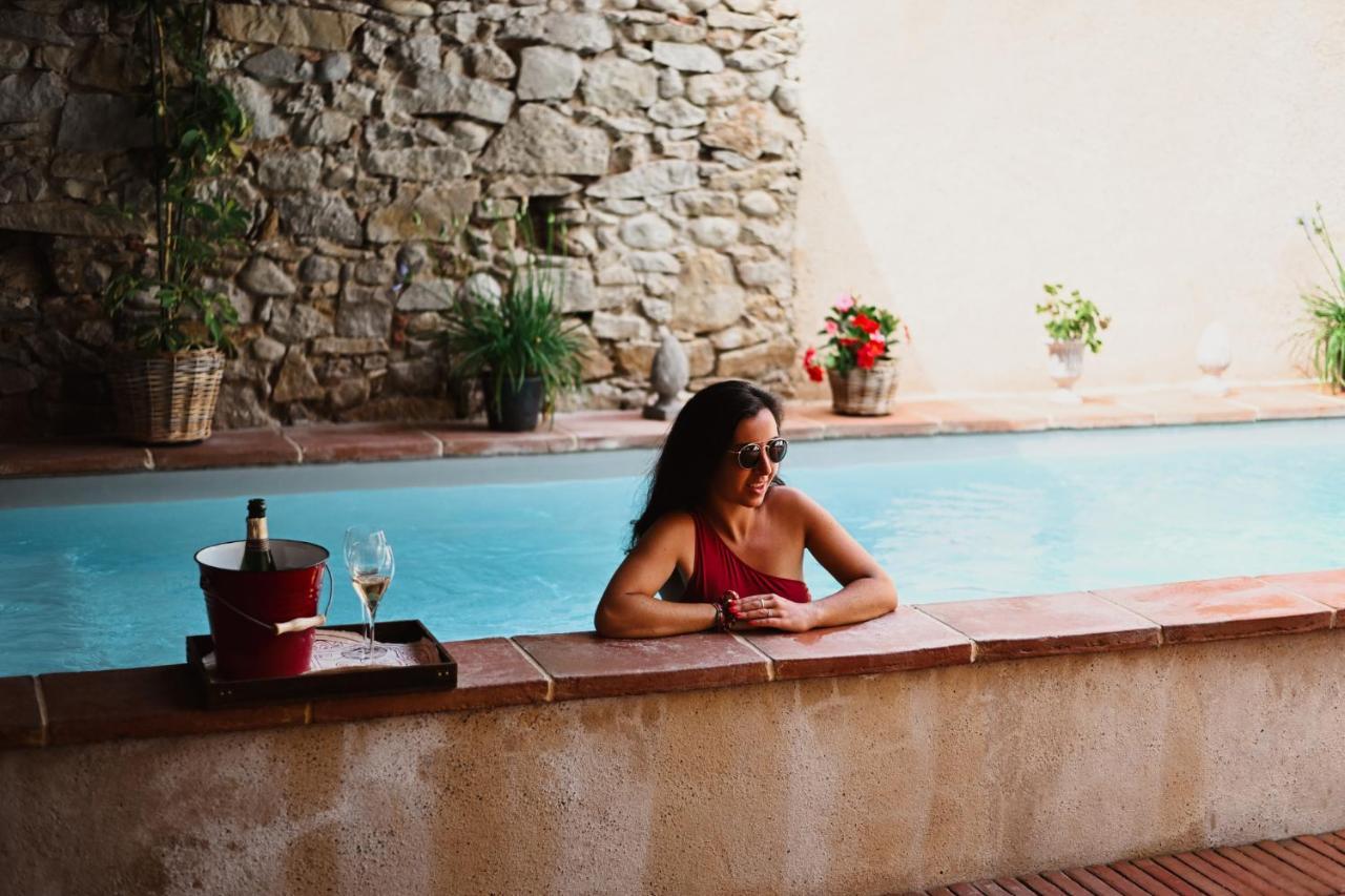 Demeure De La Carmine, Sejour Bien-Etre D'Exception, Piscine, Hammam, Champagne Bed & Breakfast Mirepoix  Ngoại thất bức ảnh